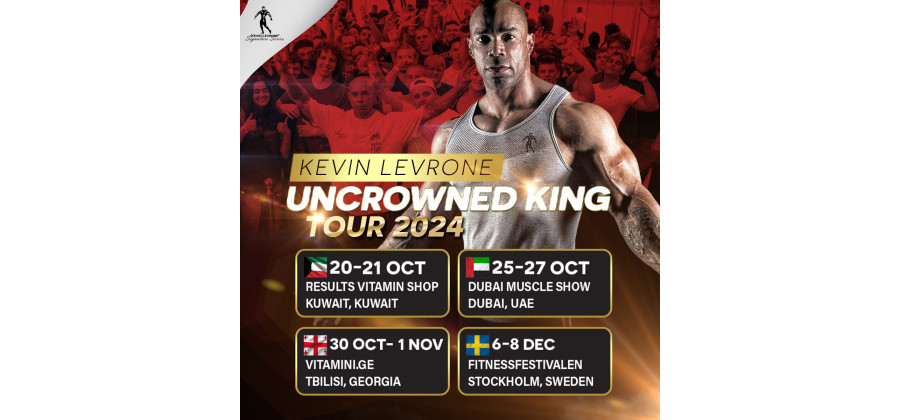 Uncrowned King Tour 2024 – KUWEJT, DUBAI MUSCLE SHOW, GRUZJA, SZWECJA